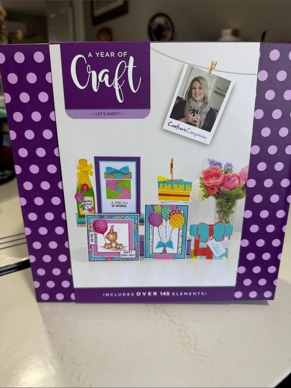 Crafters Companion A Year of Craft ‘Let’s Party’ Issue 5